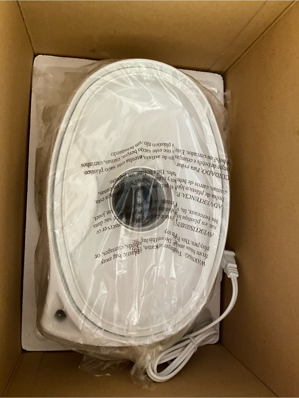 NIB Oster Clear Multi-Tier Food Steamer with White Base - Picture 4 of 6